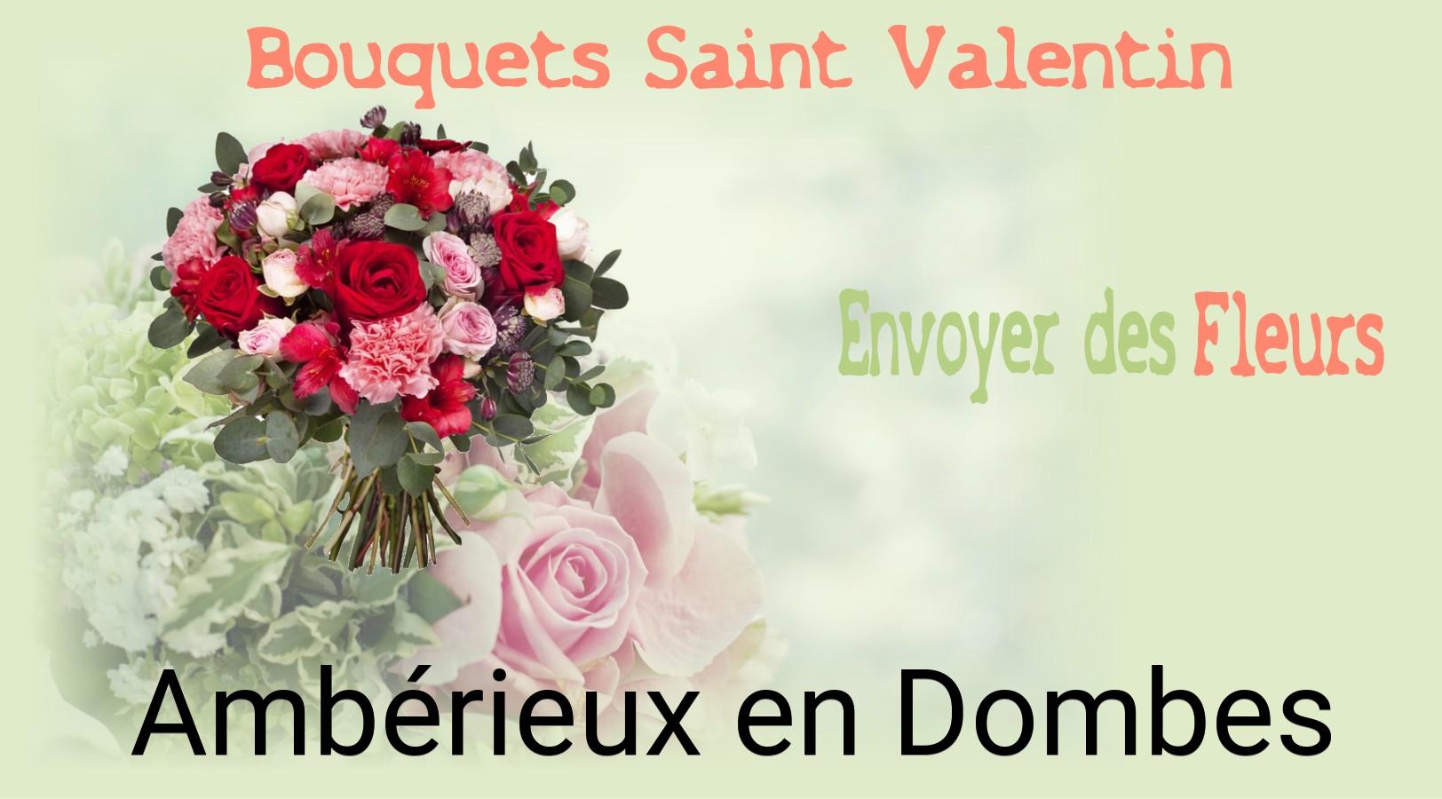 Roses de Saint-Valentin livrées à Ambérieux-en-Dombes